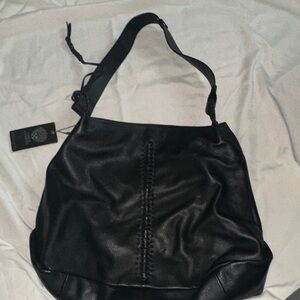 Vince Camuto Black Leather Women's Bag